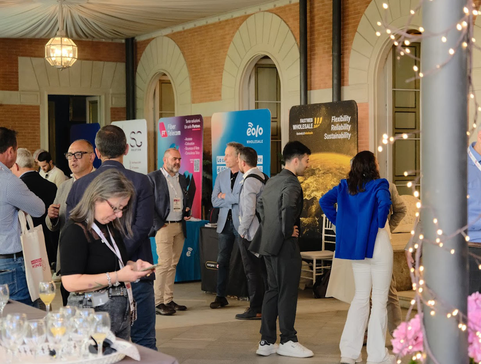 exhibition area